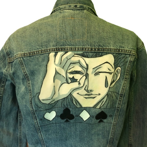 Levi's Other - Levi’s Denim Jean Jacket Hisoka Morow hunterxhunter One of a Kind